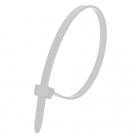 Nailonist kaablisidemed 3,6x300mm 100tk, valged