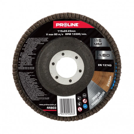 Ściernica listkowa talerzowa, a80, 115x22 proline