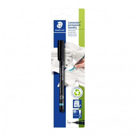 Tekstiilimarker STAEDTLER Lumocolor Laundry 319LM F/0,7mm must