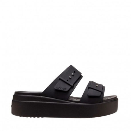 Klapki damskie Crocs Brooklyn Low czarne 207431 001 37-38