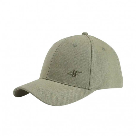 Czapka z daszkiem 4F U552 oliwkowa 4FWSS26ACABU552 44S S/M
