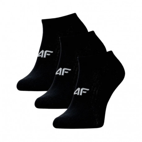 4F naiste sokid F443 3-pakk 4FWMM00USOCF443 20S 35-38, süsimust