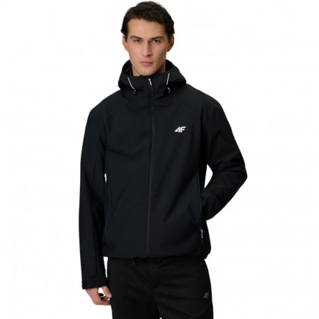 Kurtka męska techniczna 4F M1120 głęboka czerń 4FWSS26TTJAM1120 20S S