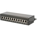Digitus patch panel DN-91612SD-EA (black, desktop, Cat.6a)