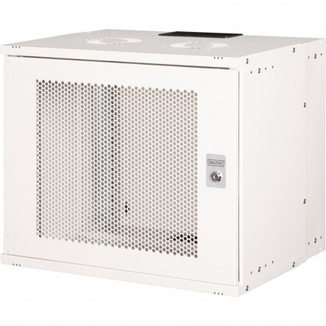 Digitus wall housing SOHO Pro 19" 540x400 mm (WxD) (light gray, 9 height units)