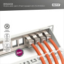 Digitus modular patch panel, 24-port, equipped with 24x DN-93615 (gray, 1 U, rack mount, shielded)