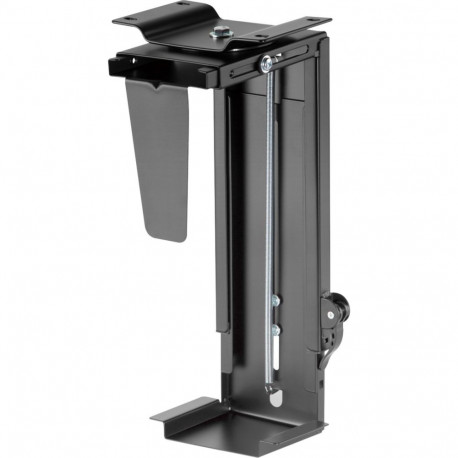 Universelle PC-Halterung für Schreibtischmontage mit Easy-Locking (schwarz)