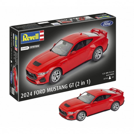 Ford mõõtkavamudel Mustang GT 2024 Click-System 1:25