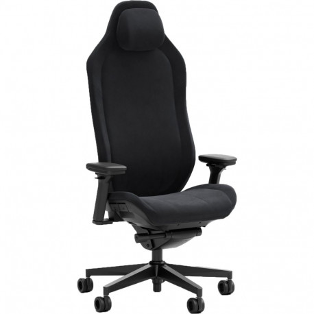 Gaming-Stuhl Refine Alcantara Dark (schwarz)