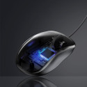 Ugreen wired optical mouse - black
