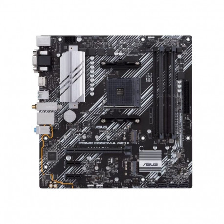 Asus PRIME B550M-A WIFI II Processor family AMD, Processor socket AM4, DDR4 DIMM, Memory slots 4, Su
