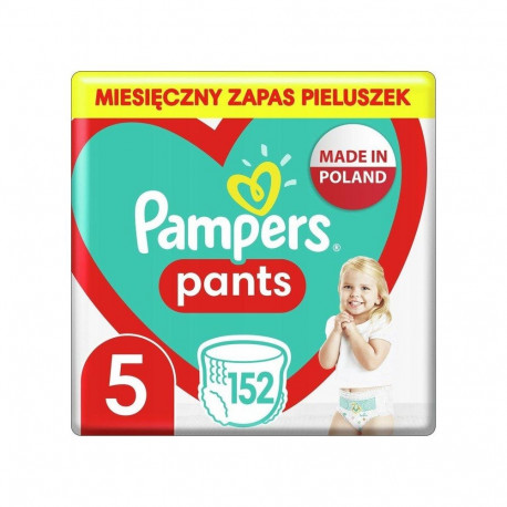 Pampers püksmähkmed 5 poistele ja tüdrukutele 152tk