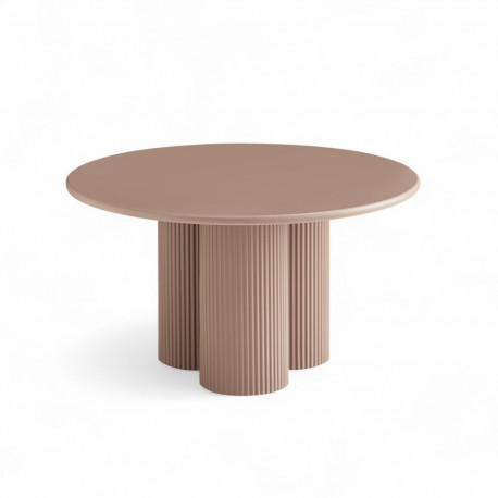 Diivanilaud FLOW ø80 cm, pruun