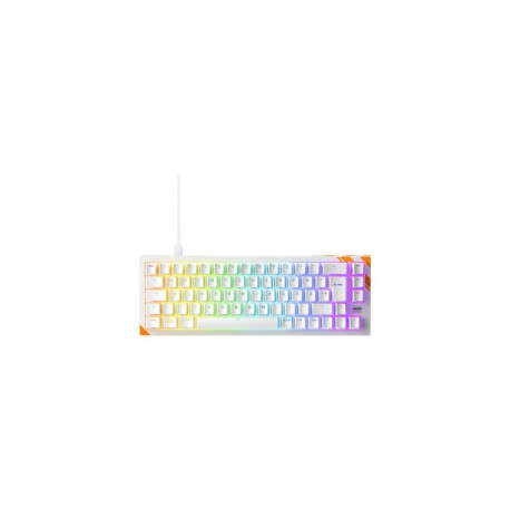 CHERRY K5 PRO TMR COMPACT keyboard Gaming USB QWERTZ German Orange, White