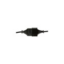 LogiLink 1m, 2xCEE 7/16 Black CEE7/16