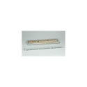 VALUE Kat.6a 19"-Patchpanel, 24 P, geschirmt, grau