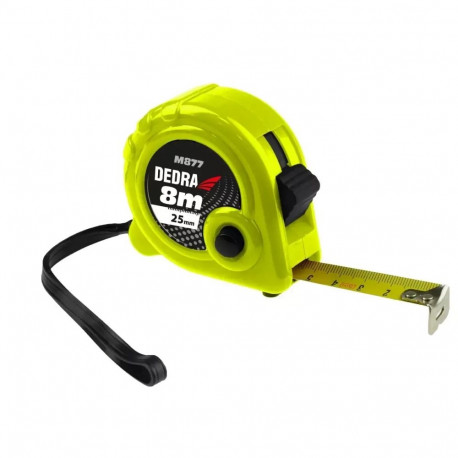 Miarka 8mx25mm, 2 x stop przywieszka