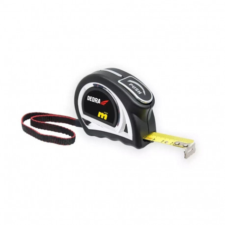 Mõõdulint 5m/19mm automaatlukustusega nailonkattega riputusaasaga