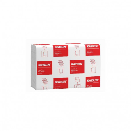 Lehtkäterätik KATRIN M2 Non Stop,  20,3 x 25,5 cm, valge, 2-kihiline, 140tk