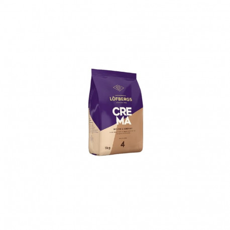 Kohvioad LÖFBERGS, Crema, 1 kg, Araabika ja Robusta, röstimisaste 4