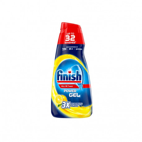 Nõudepesumasina geel FINISH All-in-1 Lemon 900ml
