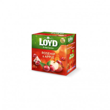 Marjatee LOYD õunamaitseline kibuvitsamarjadega 20 x 2g PÜRAMIID
