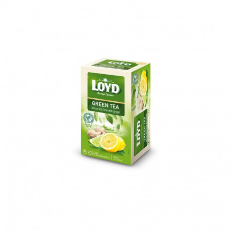 Roheline tee Loyd sidruni, laimi ja ingveriga 20x1.7g