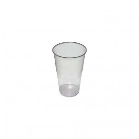 Joogitops plastist PET 500ml – transparent 12tk/pk (2 tk)