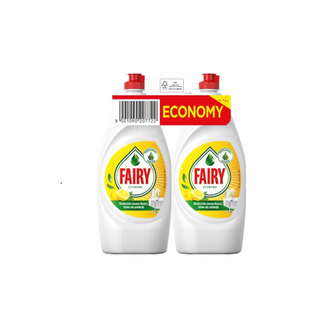 Nõudepesuvahend FAIRY Lemon 2x900ml