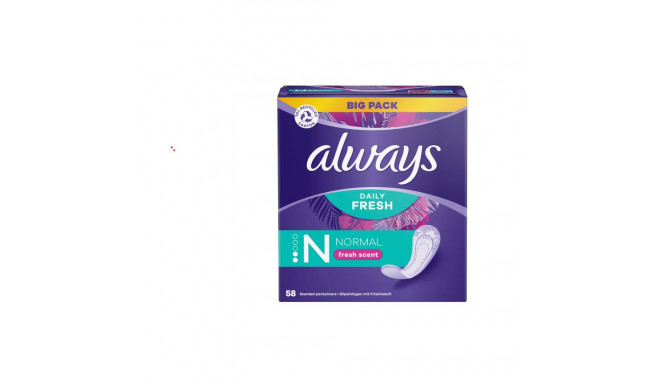 Always pesukaitsmed Normal Deo 58tk