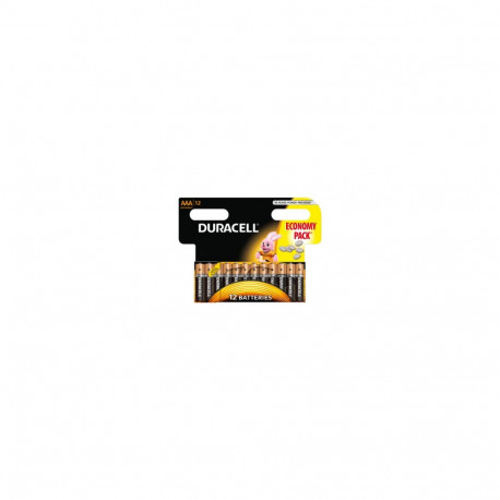 Patarei Duracell AAA LR03, 12 tk