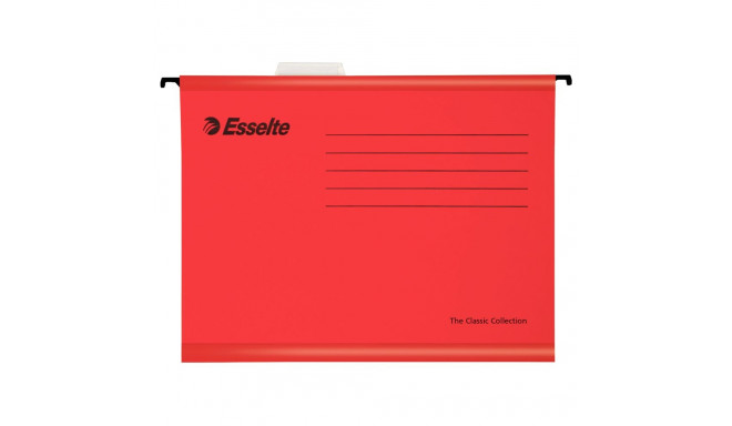 Rippkaaned Esselte Classic A4, punane (2 tk)