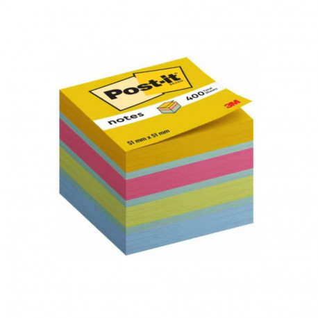 Märkmekuup Post-it Mini Cube Ultra 51x51mm, 400lehte