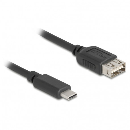"Delock USB 2.0 Kabel USB Type-C Stecker zu EASY USB Typ-A Buchse 5 m"