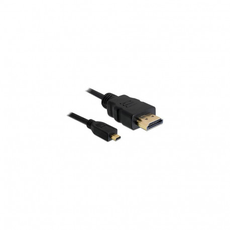 Delock High Speed HDMI-kaabel Ethernetiga A/D-pistikud 1m