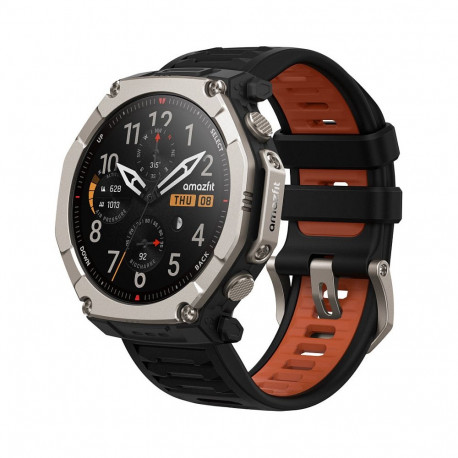 "Amazfit T-Rex Ultra 2 Black Smartwatch HYROX-Modus"