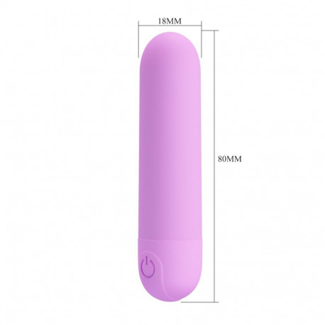 Greg mini bullet vibraator 10 vibratsioonitaset, lilla