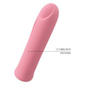 Edison mini wibrator 10,3 cm różowy
