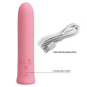 Edison mini wibrator 10,3 cm różowy