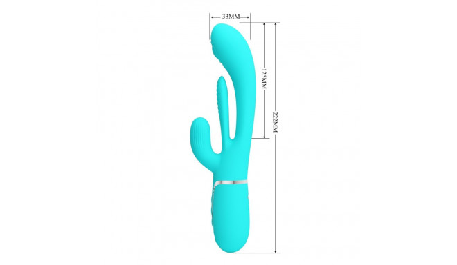Andy vibraator rabbit-tüüpi keelega 7 vibratsioonirežiimiga