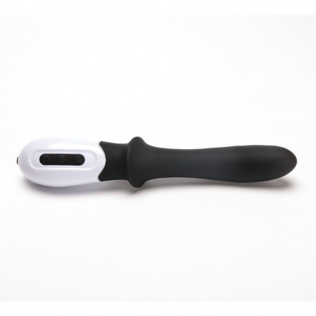 Vibraator G-punkti stimuleeriv silikoonist USB-ga laetav, must
