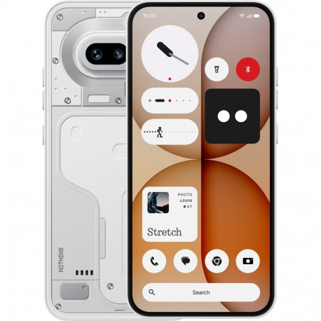 telefon 4a 256GB Android 16 12GB, valge