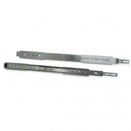 Inter-Tech 26" telescopic rail set for IPC housing (silver)