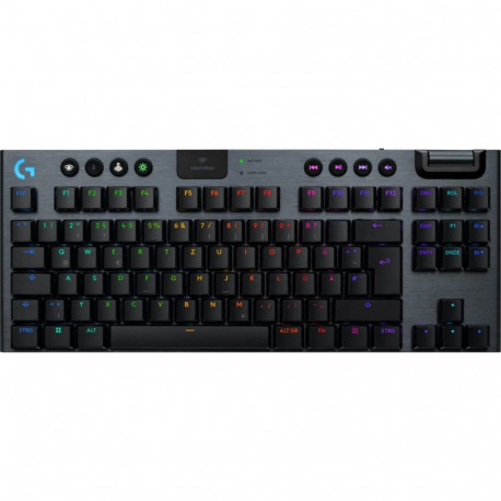 Klaviatuur G915 X LIGHTSPEED TKL DE-paigutus GL Tactile ja GL Linear lülitid, must