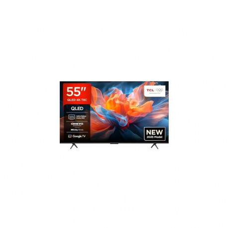 TCL 55T8C (138.8 cm (55 inches), black, UltraHD/4K, Google TV, triple tuner, 144Hz panel)
