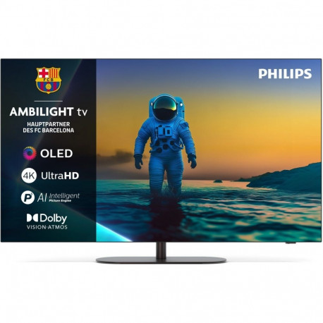 65OLED810/12 (164 cm (65 Zoll), schwarz, UltraHD/4K, Ambilight, Triple Tuner, 120Hz Panel)