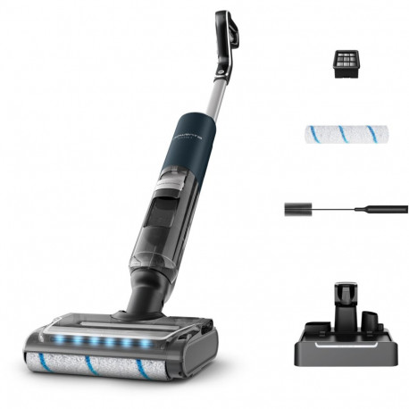 Rowenta X-Clean 7, wet/dry vacuum cleaner (dark blue/chrome)