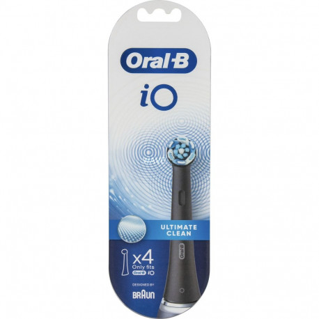 Oral-B harjapead iO 4tk parem hambakattu eemaldamine, must