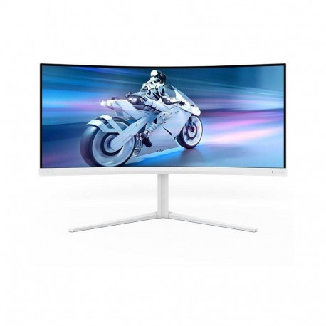 Evnia monitor 34M2C5501A 86.4cm (34zoll) WQHD VA kõver Ambiglow dünaamiline valgustus USB-hub 180Hz 