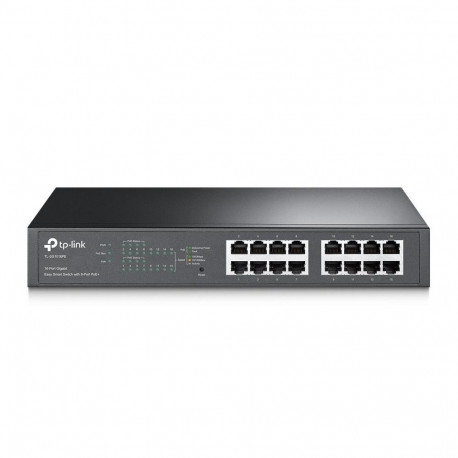 Switch|TP-LINK|Desktop/pedestal|16x10Base-T / 100Base-TX / 1000Base-T|PoE+ ports 8|TL-SG1016PE